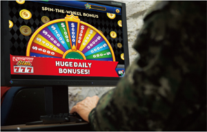 Military Smartphone Gambling
